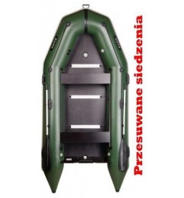Ponton Bark BT-360SD przesuwane siedzenia,  łódź silnikowa, kilowa z twardym dnem